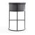 Cosmopolitan 37.8-inch Leatherette/Metal Barstool
