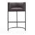 Cosmopolitan 37.8-inch Leatherette/Metal Barstool