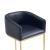 Louvre 40-inch Leatherette/Stainless Steel Barstool