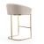 Louvre 40-inch Leatherette/Stainless Steel Barstool