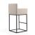 Ambassador 42-inch Leatherette/Metal Barstool