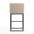 Ambassador 42-inch Leatherette/Metal Barstool