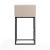 Embassy 38-inch Leatherette/Metal Barstool