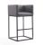 Embassy 38-inch Leatherette/Metal Barstool