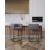 Embassy 38-inch Leatherette/Metal Barstool