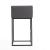 Embassy 38-inch Leatherette/Metal Barstool