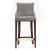Shubert Leatherette/Wood Barstool