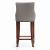 Shubert Leatherette/Wood Barstool