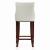 Shubert Leatherette/Wood Barstool