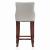 Shubert Leatherette/Wood Barstool