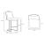 Serena Leatherette/Metal Barstool