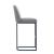 Serena Leatherette/Metal Barstool