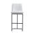 Serena Leatherette/Metal Barstool