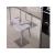 Zuri Adjustable Height Upholstered Barstool