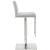 Clay Adjustable Height Upholstered Barstool