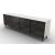 Universal Ceramic/Wood Customizable Sideboard w/4 Glass Doors & Wooden Feet