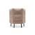 Cumulus Lounge Chair w/Panels, 2 Tier Backrest