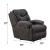 Business Fabric Recliner