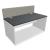 Ogi V Office Single Straight Desk, W62.9