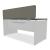 Ogi V Office Single Straight Desk, W62.9