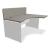 Ogi V Office Single Radial Desk Left, W62.9