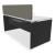 Ogi V Office Single Radial Desk Left, W70.8