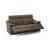 Pazienza Leather Power Reclining Sofa w/Adjustable Headrest