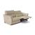 Astuzia Fabric/Leather Power Reclining 2 Seater Sofa w/Adjustable Headrest & Lumbar Support