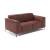 Trionfo Leather Loveseat