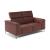 Trionfo Leather Loveseat