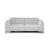 Trionfo Leather Power Reclining Sofa w/Adjustable Headrest & Lumbar Support
