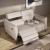 Greg Fabric/Leather Power Reclining Living Room Set