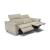 Curioso Fabric/Leather Power Reclining Sofa