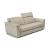 Curioso Fabric/Leather Power Reclining Sofa