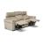 Gioviale Leather 3 Seater Sofa w/ 2 Power Recliners
