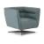 Spiritosa Fabric/Leather Swivel Chair