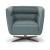 Spiritosa Fabric/Leather Swivel Chair