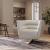 Spiritosa Fabric/Leather Swivel Chair