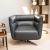 Spiritosa Fabric/Leather Swivel Chair