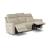 Benevolo Leather Sofa w/ 2 Power Recliners