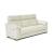 Estremo Fabric/Leather 3 Seater Sofa w/ 2 Power Recliners