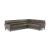 Indimenticabile Leather L-Shape Sectional Sofa