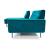 Rotterdam Fabric/Leather L-Shape Sectional Sofa w/ Motion & Chaise Lounge
