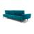 Rotterdam Fabric/Leather L-Shape Sectional Sofa w/ Motion & Chaise Lounge