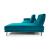 Rotterdam Fabric/Leather L-Shape Sectional Sofa w/ Motion & Chaise Lounge