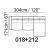 Rotterdam Fabric/Leather L-Shape Sectional Sofa w/ Motion & Chaise Lounge