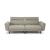 Rotterdam Fabric/Leather 2 Seater Sofa w/ Motion