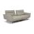 Rotterdam Fabric/Leather 2 Seater Sofa w/ Motion