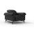 Leggiadro Fabric/Leather Armchair