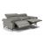 Leggiadro Fabric/Leather Power Reclining Sofa